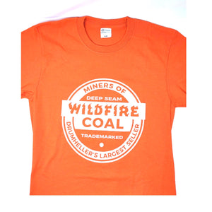 Orange Unisex "Wildfire"  Adult T-Shirt